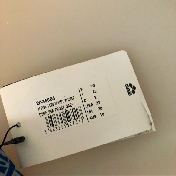 Men’s Arena low waist swim training suit - Picture 4 of 4